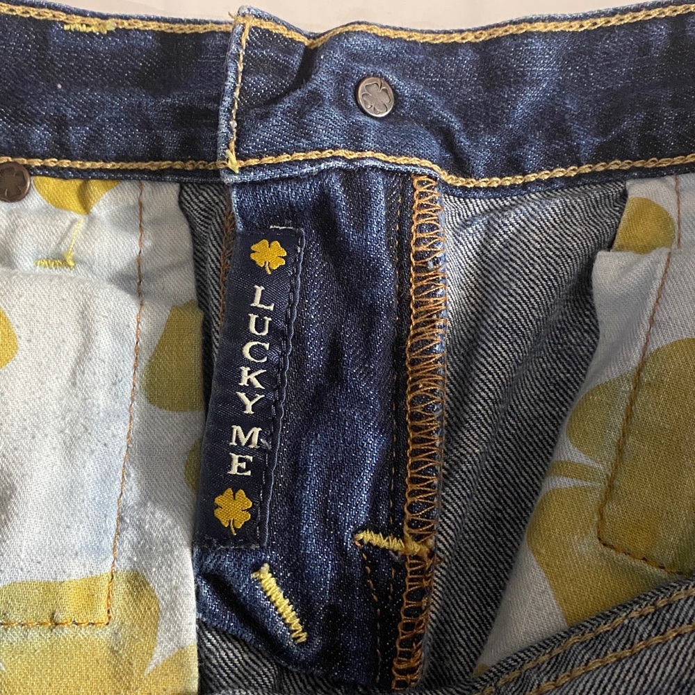 Lucky Brand Shorts, Denim, Cotton, Sz 4, Waist 27, Distressed, Riley shorts - Picture 4 of 14